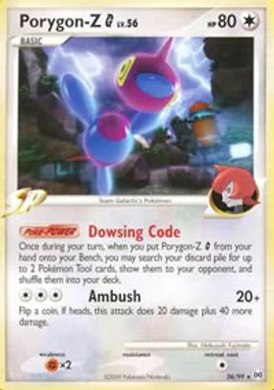 Porygon-Z G - 26/99 - Rare