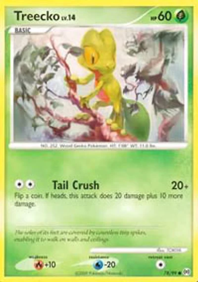 Treecko - 78/99 - Common