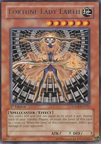 Fortune Lady Earth - SOVR-EN012 Rare 1st Edition