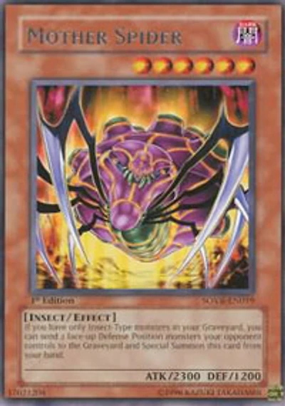 Mother Spider - SOVR-EN019 - Rare - 1st Edition