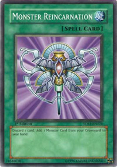 Monster Reincarnation - 5DS1-EN026 - Common - 1st Edition