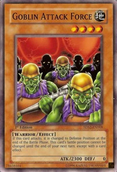 Goblin Attack Force - 5DS2-EN008 - Common - 1st Edition