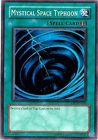 Mystical Space Typhoon - DB1-EN031 - Super Rare - Unlimited Edition