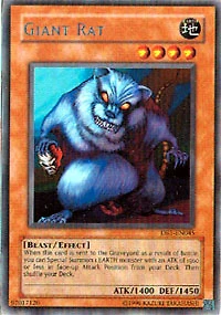 Giant Rat - DB1-EN045 Rare Unlimited Edition
