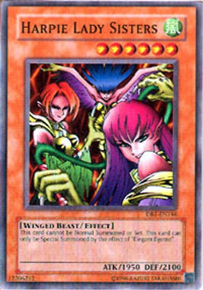 Harpie Lady Sisters - DB1-EN146 - Common - Unlimited Edition