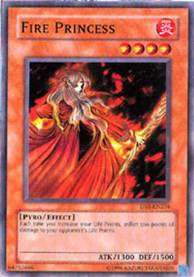 Fire Princess - DB1-EN234 - Common - Unlimited Edition