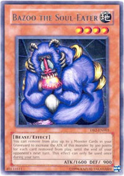 Bazoo the Soul-Eater - DB2-EN003 - Rare - Unlimited Edition
