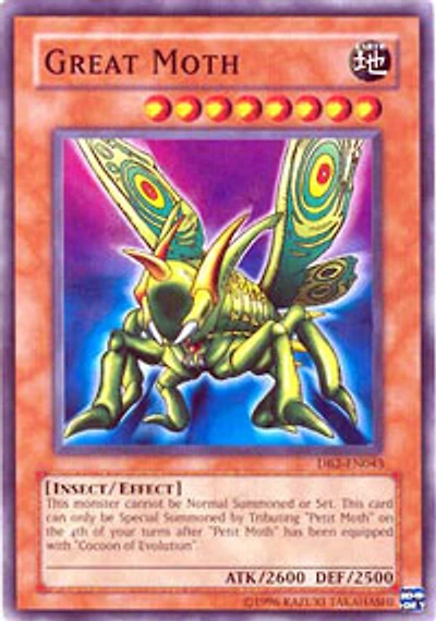 Great Moth - DB2-EN043 - Common - Unlimited Edition