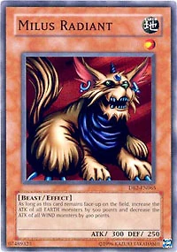 Milus Radiant - DB2-EN065 - Common - Unlimited Edition