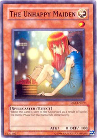 The Unhappy Maiden - DB2-EN079 - Common - Unlimited Edition