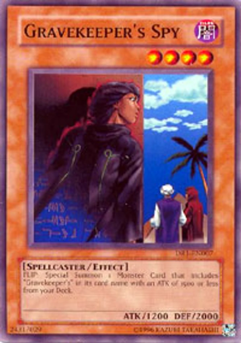 Gravekeeper's Spy - DR1-EN007 Common Unlimited Edition