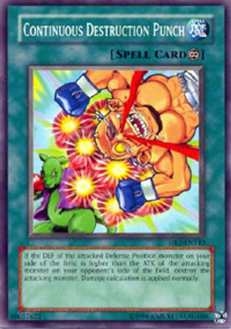 Continuous Destruction Punch - DR1-EN140 - Common - Unlimited Edition