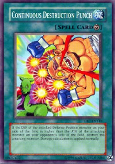 Continuous Destruction Punch - DR1-EN140 - Common - Unlimited Edition