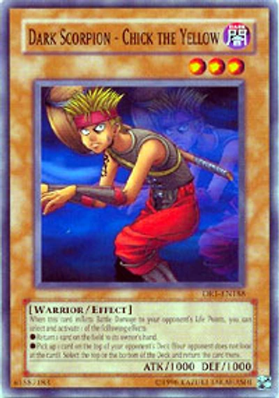 Dark Scorpion - Chick the Yellow - DR1-EN188 - Common - Unlimited Edition