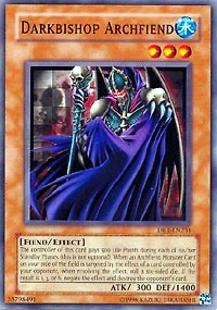 Darkbishop Archfiend - DR1-EN231 - Common - Unlimited Edition