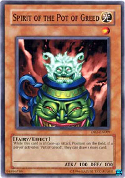 Spirit of the Pot of Greed - DR2-EN009 - Common - Unlimited Edition