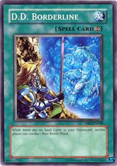 D.D. Borderline - DR2-EN040 - Common - Unlimited Edition