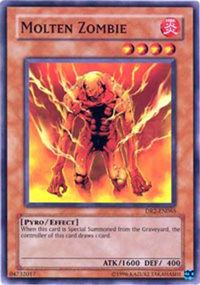 Molten Zombie - DR2-EN065 - Common - Unlimited Edition