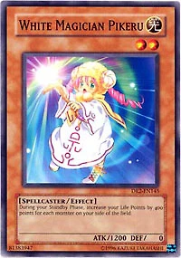 White Magician Pikeru - DR2-EN145 - Common - Unlimited Edition