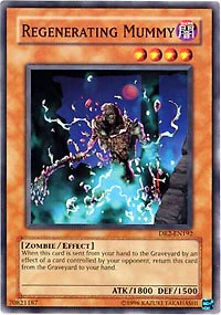 Regenerating Mummy - DR2-EN192 - Common - Unlimited Edition