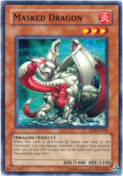 Masked Dragon - DR3-EN026 - Common - Unlimited Edition