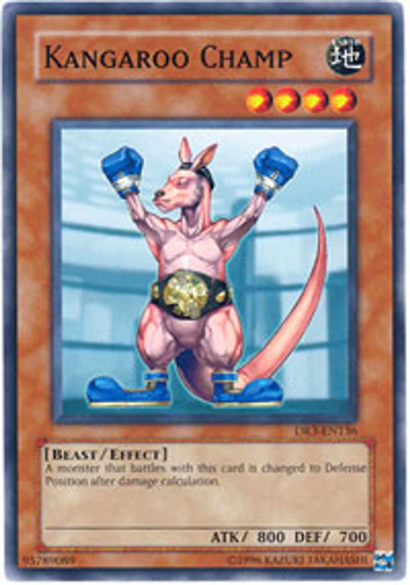 Kangaroo Champ - DR3-EN136 - Common - Unlimited Edition
