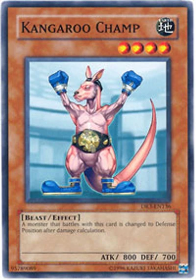 Kangaroo Champ - DR3-EN136 - Common - Unlimited Edition