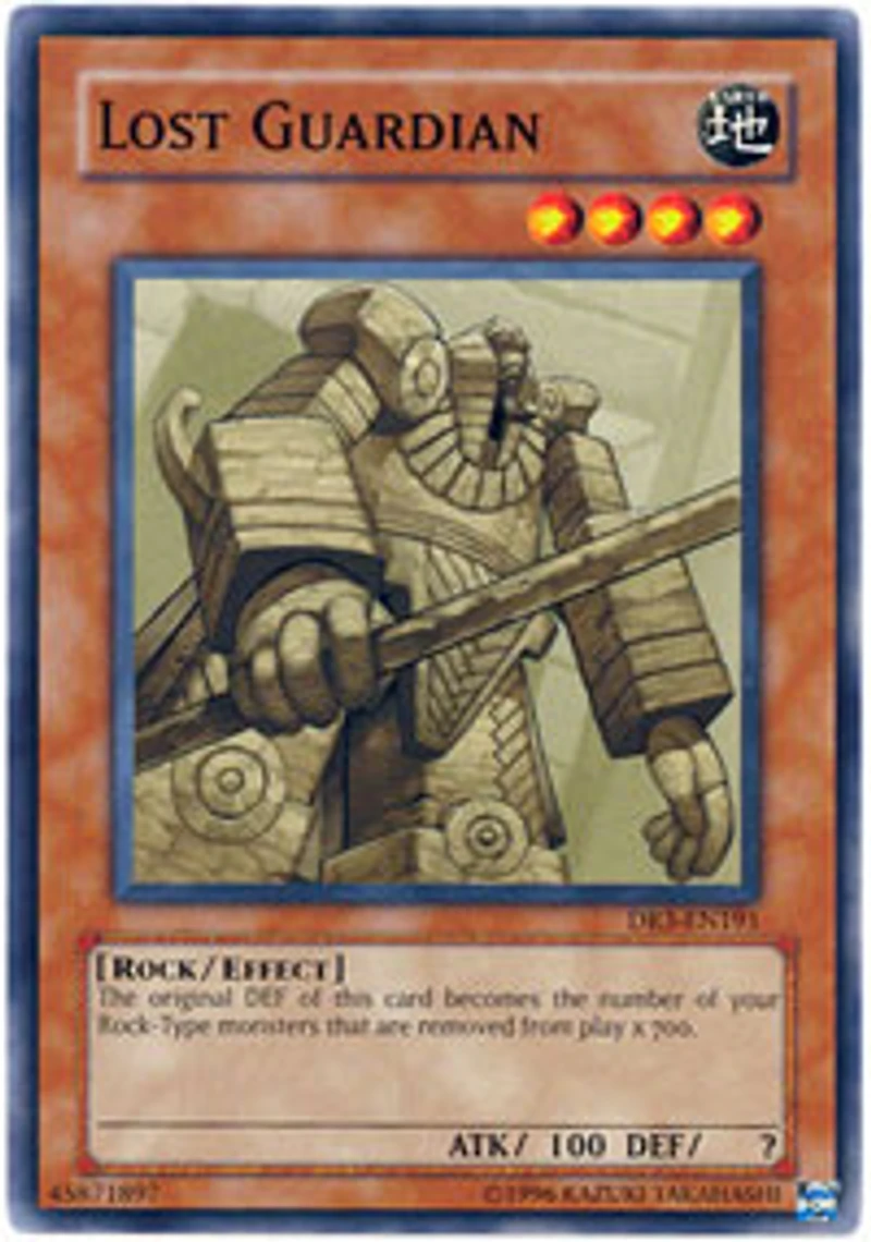 Lost Guardian - DR3-EN191 - Common - Unlimited Edition