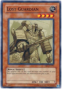 Lost Guardian - DR3-EN191 - Common - Unlimited Edition
