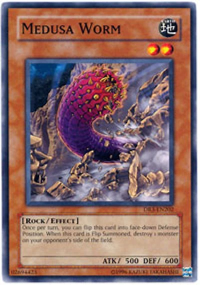 Medusa Worm - DR3-EN202 - Common - Unlimited Edition