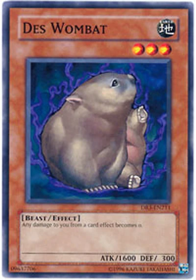 Des Wombat - DR3-EN211 - Common - Unlimited Edition