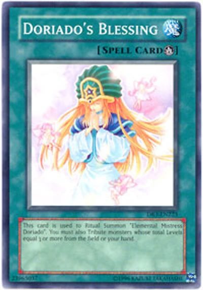 Doriado's Blessing - DR3-EN223 - Common - Unlimited Edition