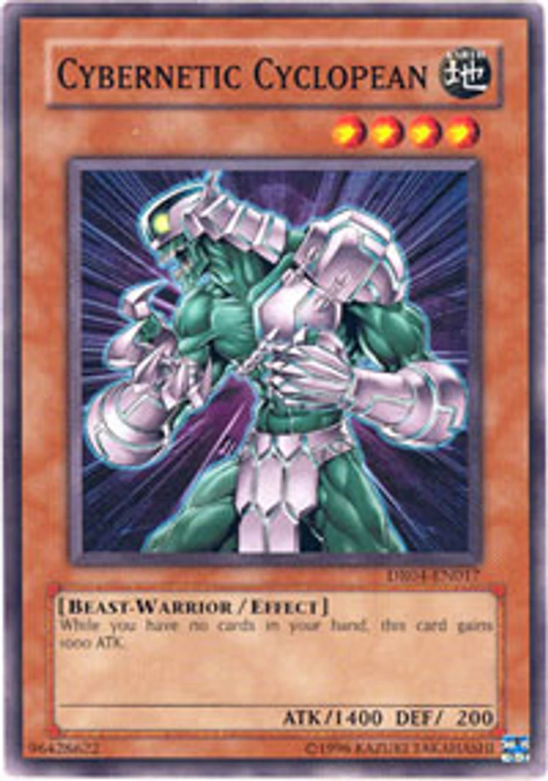 Cybernetic Cyclopean - DR04-EN017 - Common - Unlimited Edition