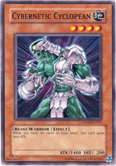 Cybernetic Cyclopean - DR04-EN017 - Common - Unlimited Edition