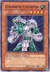 Cybernetic Cyclopean - DR04-EN017 - Common - Unlimited Edition