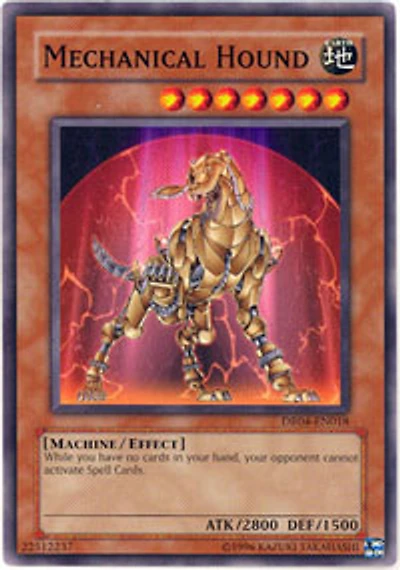 Mechanical Hound - DR04-EN018 - Common - Unlimited Edition