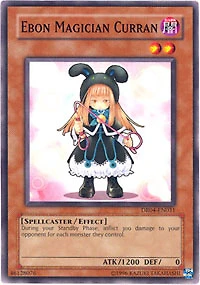 Ebon Magician Curran - DR04-EN031 - Common - Unlimited Edition
