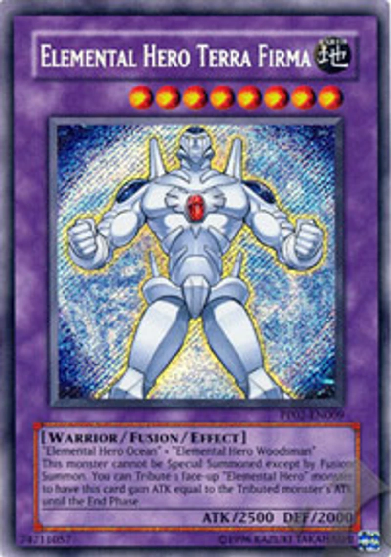 Elemental Hero Terra Firma - PP02-EN009 - Secret Rare - Unlimited Edition