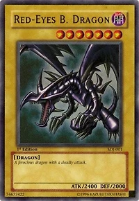 Red-Eyes B. Dragon - SDJ-001 - Ultra Rare - 1st Edition