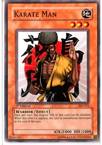 Karate Man - SDJ-013 - Common - 1st Edition