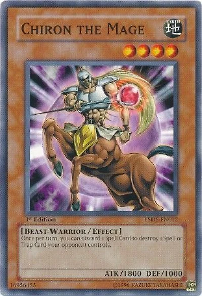 Chiron the Mage - YSDS-EN012 - Common - 1st Edition
