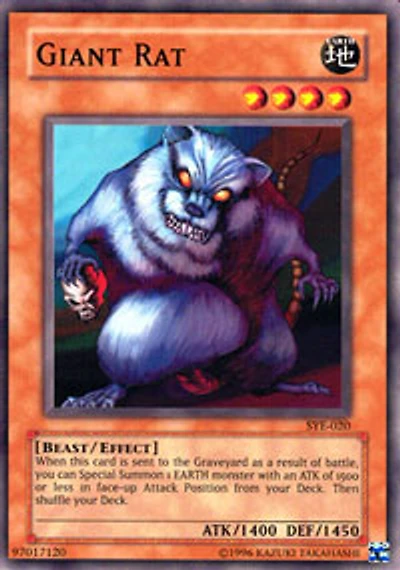 Giant Rat - SYE-020 - Common - 1st Edition