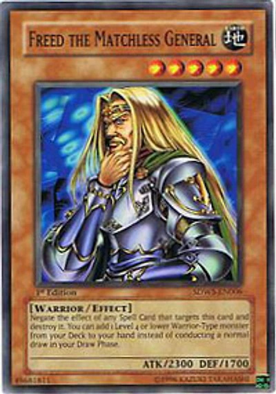 Freed the Matchless General - SDWS-EN006 - Common - 1st Edition