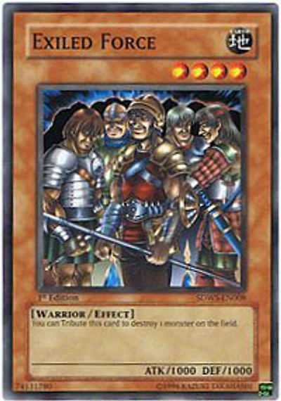 Exiled Force - SDWS-EN008 - Common - 1st Edition