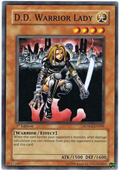 D.D. Warrior Lady - SDWS-EN009 - Common - 1st Edition