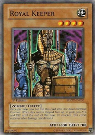 Royal Keeper - SDZW-EN006 - Common - 1st Edition