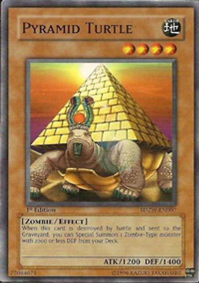Pyramid Turtle - SDZW-EN007 - Common - 1st Edition