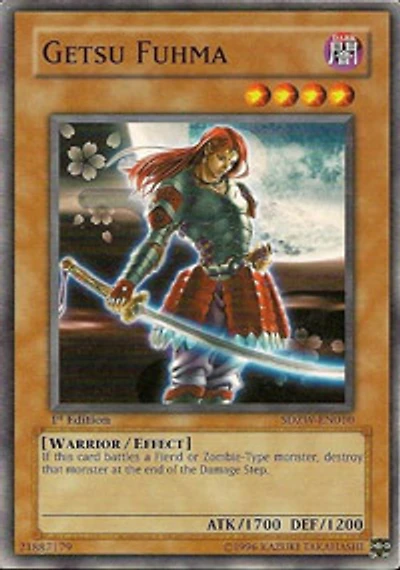 Getsu Fuhma - SDZW-EN010 - Common - 1st Edition