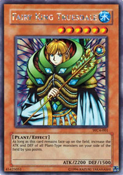 Fairy King Truesdale - WC4-001 Secret Rare Limited Edition