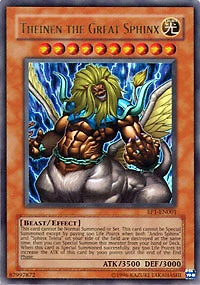 Theinen the Great Sphinx - EP1-EN001 - Ultra Rare - Promo Edition